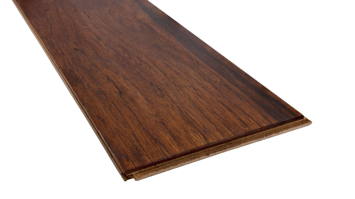 Bruce Nature of Wood Platinum Autumn Hickory 5-in W x 3/8-in T x Varying Length Handscraped Engineered Hardwood Flooring (36.5-sq ft / Carton)
