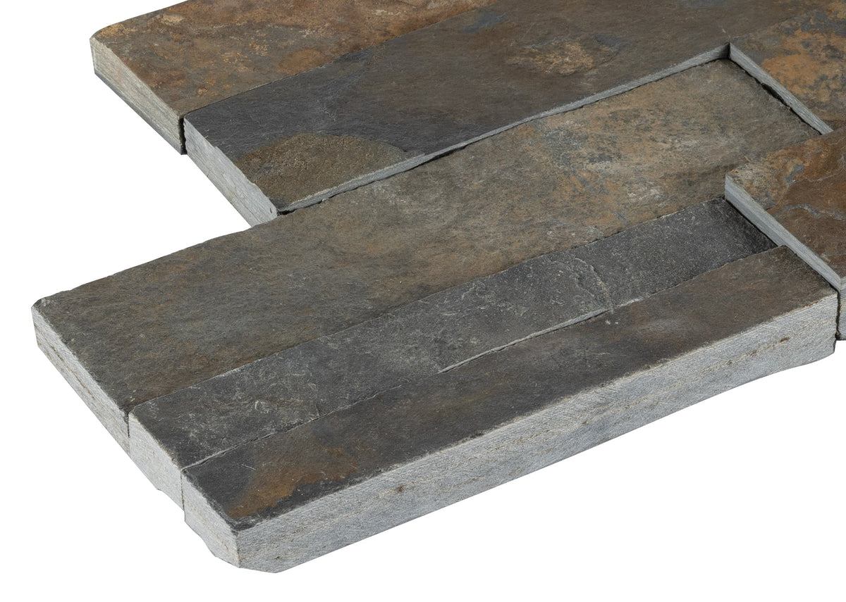 Satori Oxide Ledgestone 6-in x 12-in Natural Stone Look Wall Tile (0.48-sq. ft/ Piece)