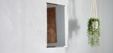 Project Source 16-in x 20-in Rectangle Surface/Recessed Frameless Mirrored Medicine Cabinet, White Plastic Body