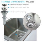 Transolid Freestanding Laundry Sink with Cabinet and Faucet - Gloss White