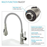 Transolid Freestanding Laundry Sink with Cabinet and Faucet - Gloss White