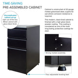Transolid Matte Black Freestanding Laundry Sink with Cabinet and Flex+Freeze Faucet