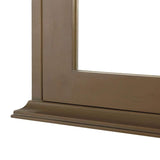 Home Decorators Collection Sonoma 24 in. W x 8 in. D x 27 in. H Rectangular Surface Mount Almond Latte Medicine Cabinet with Mirror