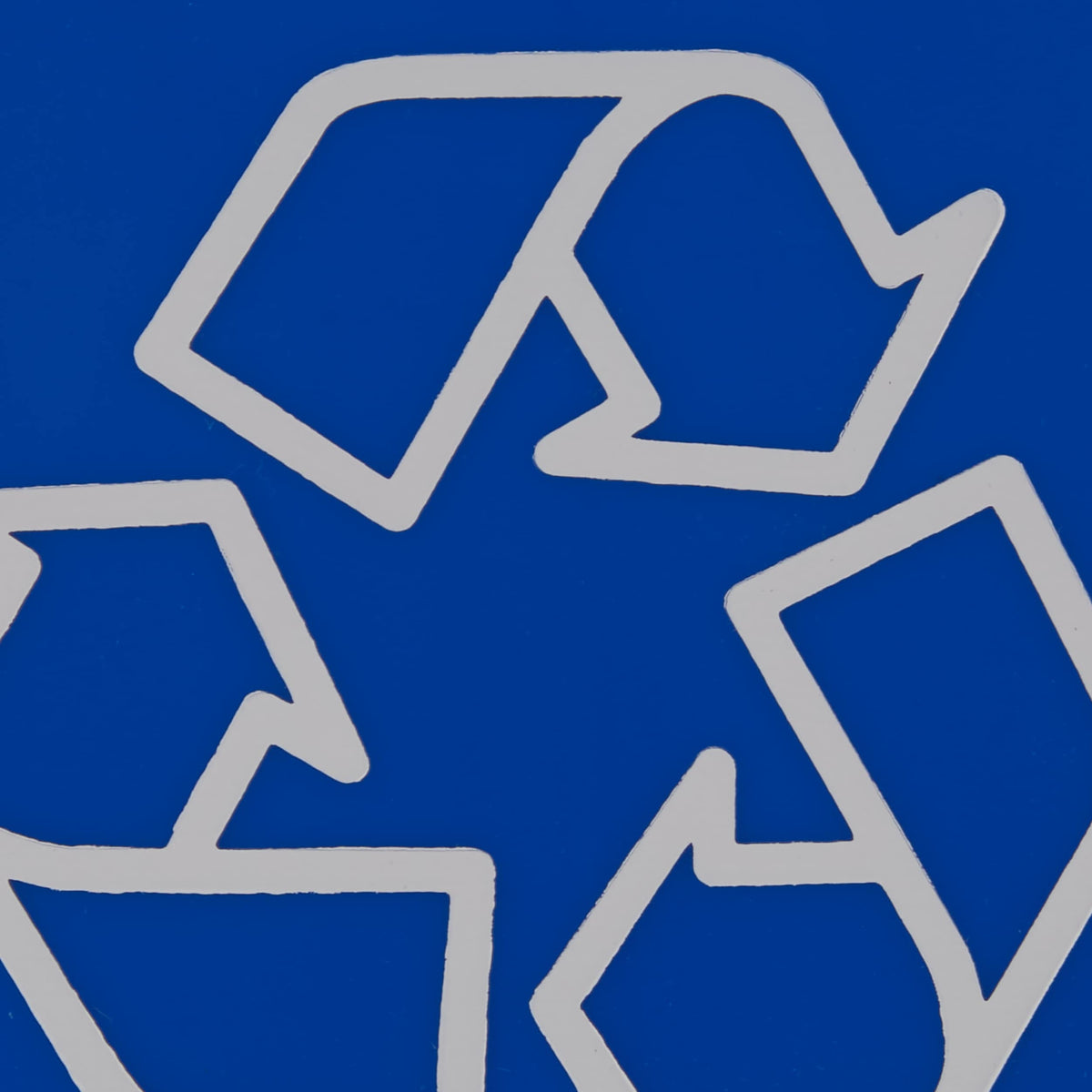 Blue Hawk 23-Gallon Blue Indoor/Outdoor Recycling Bin