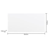 Satori Hudson Brilliant White Glossy 12-in x 24-in Glossy Ceramic Wall Tile