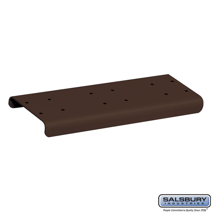 Bronze 2-Wide Mailbox Spreader for Rural and Townhouse Mailboxes