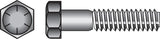 Hillman 1/2 in. D x 2-1/2 in. L Heat-Treated Steel Hex Head Cap Screw, Grade 8, 50-Pack