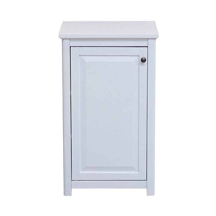 Alaterre Furniture Dorset 17-in x 29-in x 13-in White Wood Freestanding Linen Cabinet