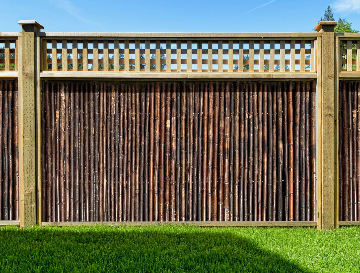 GARDEN CRAFT Brown Bamboo Fencing Rolled Fencing