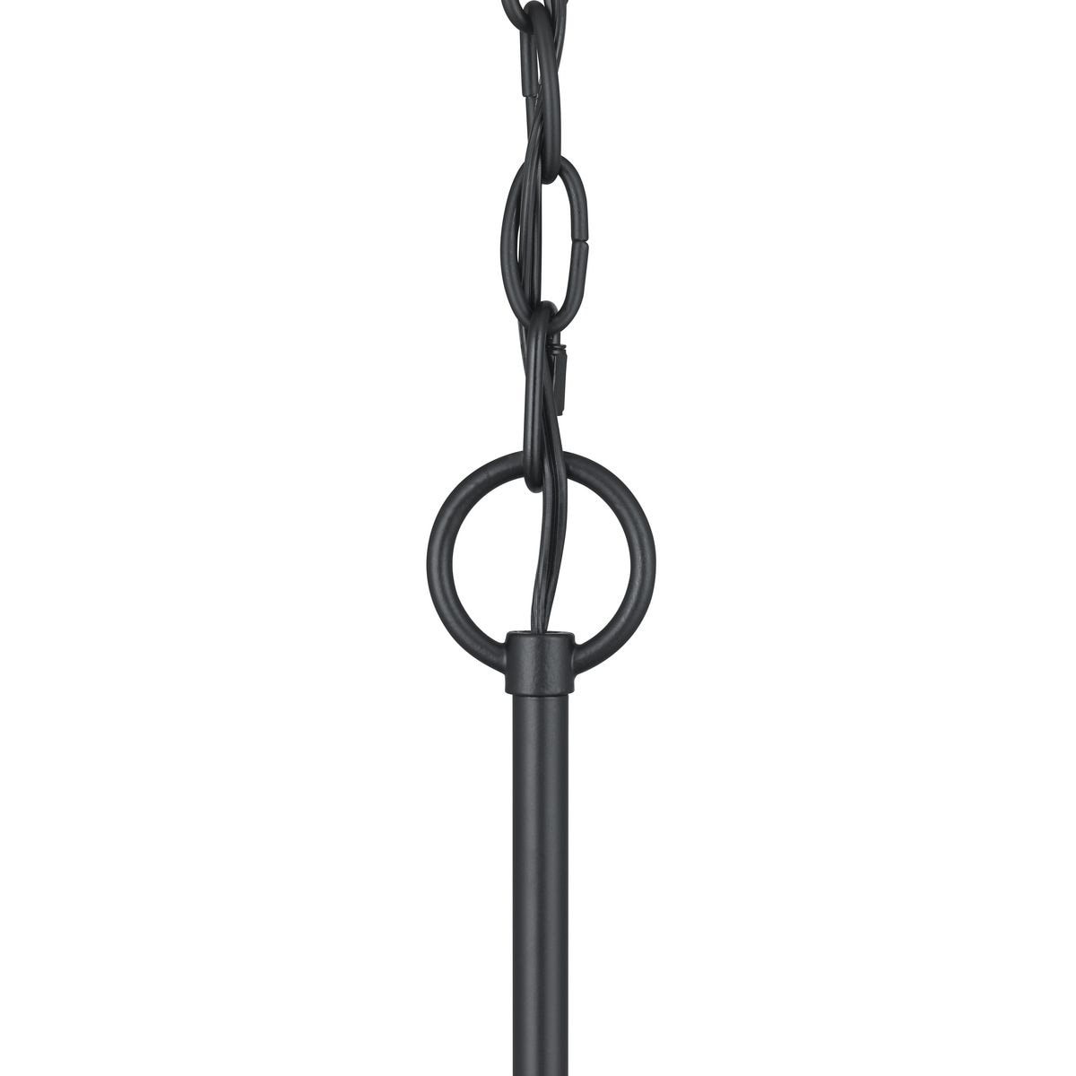 Progress Lighting Avette 5-Light Matte Black Transitional Chandelier