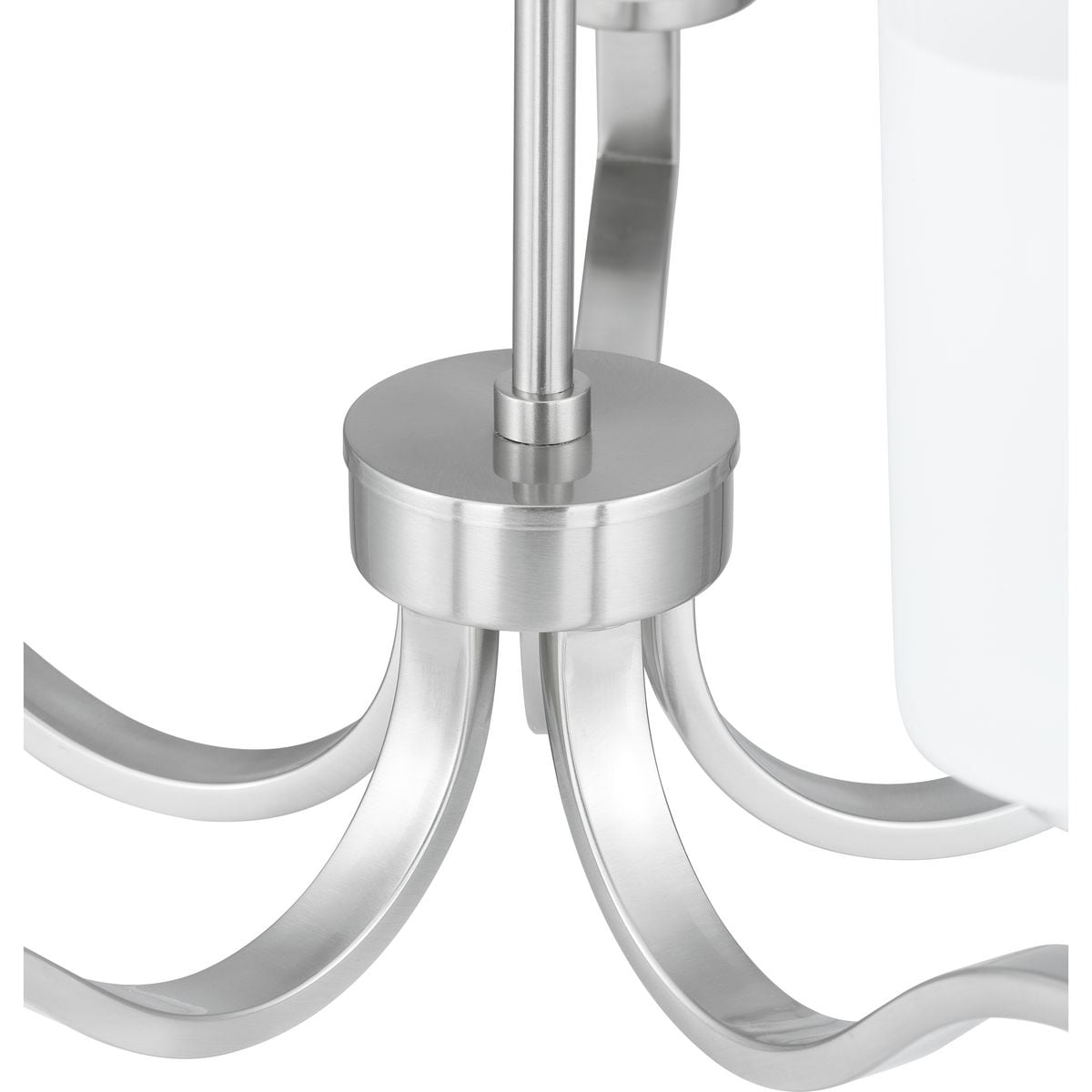 Progress Lighting Avette 5-Light Brushed Nickel Transitional Chandelier