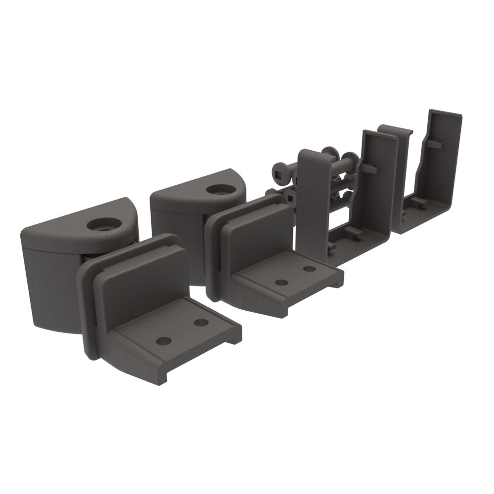 Freedom 7.52-in x 3.14-in VersaRail Matte Bronze Aluminum Angle Adapter