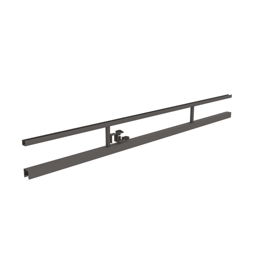 Freedom 69.25-in x 3.5-in VersaRail Matte Bronze Aluminum Line Connector
