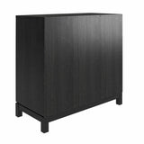 Ameriwood Home Tess Shadow Oak Traditional Mdf Media Cabinet
