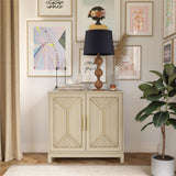 Ameriwood Home Neely Pale Oak Traditional Mdf Media Cabinet