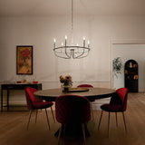 Kichler Capitol Hill 6-Light Brushed Nickel Traditional Chandelier
