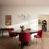 Kichler Capitol Hill 6-Light Brushed Nickel Traditional Chandelier
