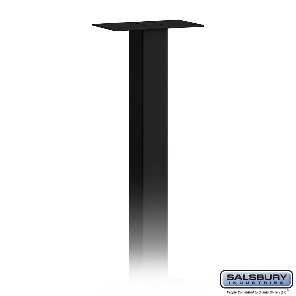 Standard Mailbox Post - In-Ground Mounted - Black