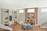 Armstrong Ceilings Oasis 24-in x 24-in White Smooth Drop Acoustic Ceiling Tiles, Tegular 15/16-in Grid, 16-Pack (64 sq ft)