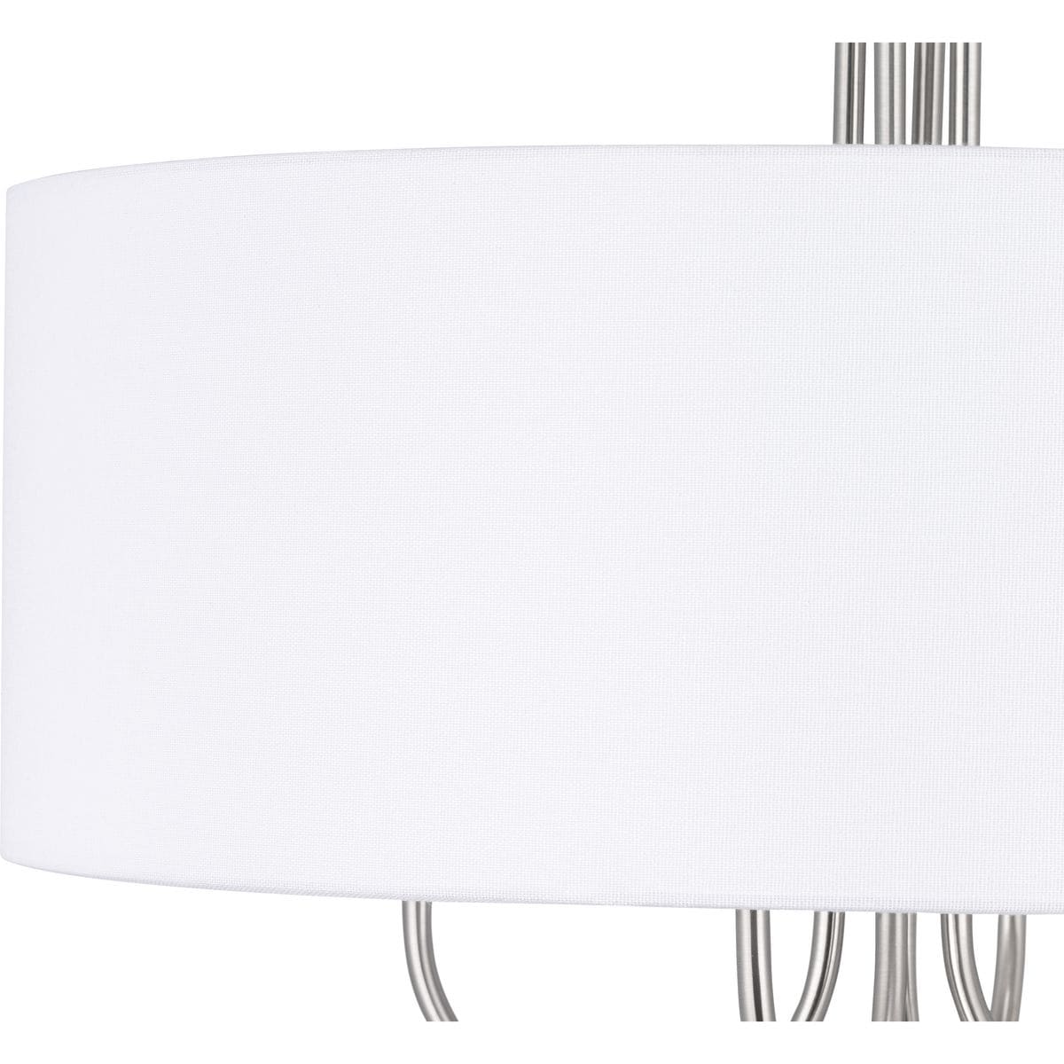 Progress Lighting Evanna 4-Light Brushed Nickel Transitional Chandelier