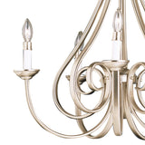 Kichler Dover 5-Light Brushed Nickel Traditional Chandelier