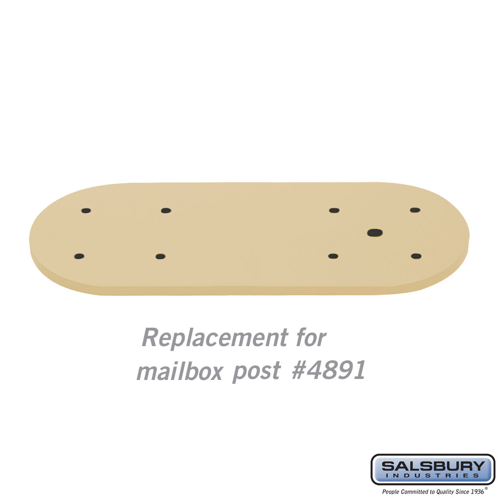 Green Arm Kit Replacement for Classic Mailbox Post - One-Sided