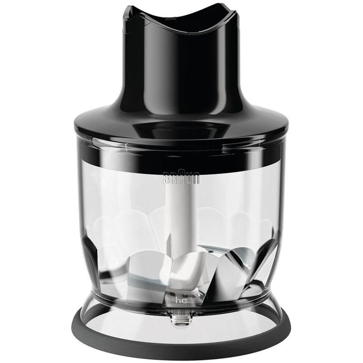 1.5 Cup Black Chopper Attachment for MultiQuick Hand Blenders