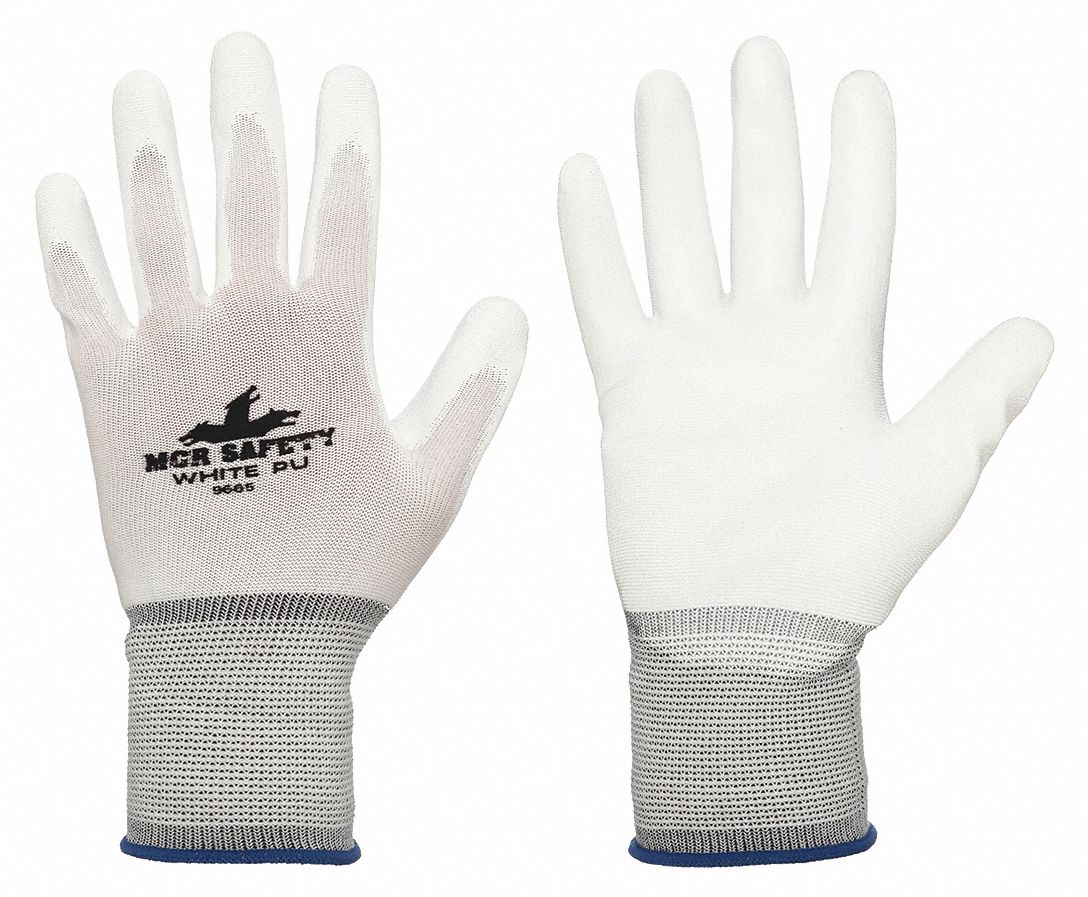 MCR SAFETY NXG 9665 Coated Gloves - Size L, Polyurethane Palm