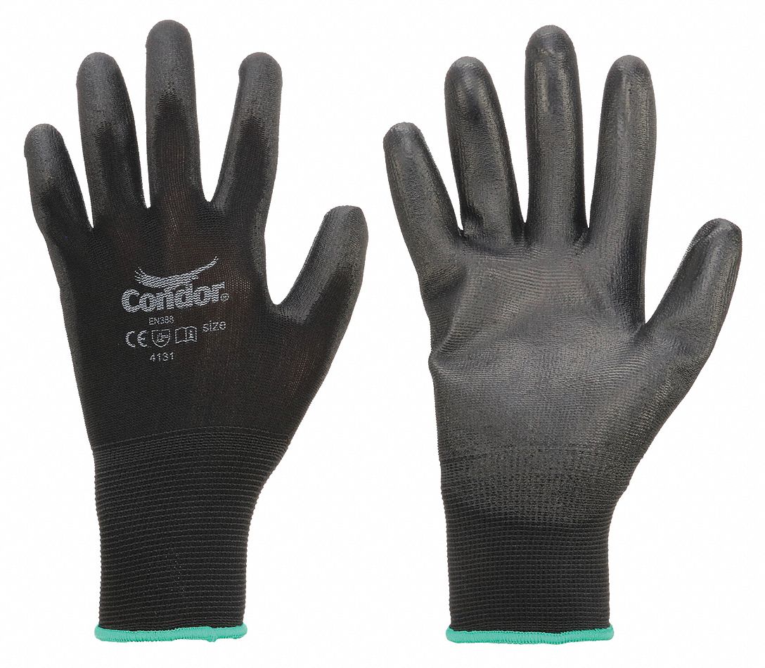 CONDOR Extra Large Coated Gloves with Polyurethane Palm