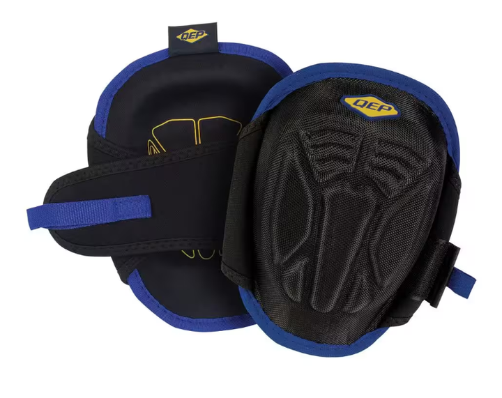 F3 Stabilizer Knee Pads with Memory Foam, Gel Cushion, Neoprene Fabric Liner and Pen Storage