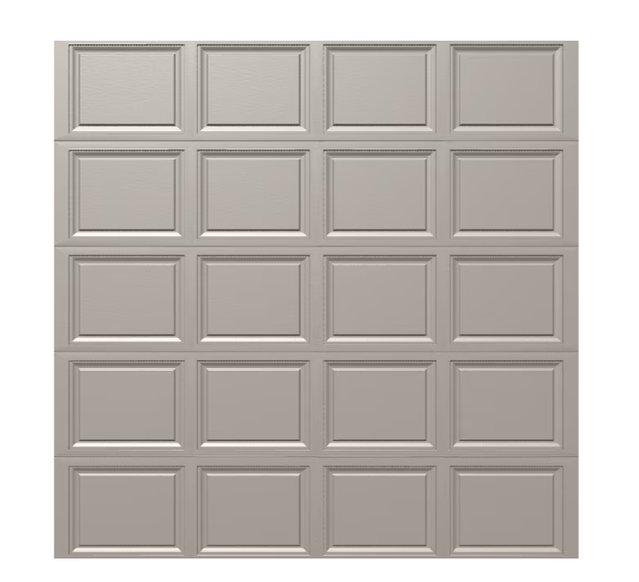 Wayne Dalton Classic Steel Model 9100 8-ft x 8-ft Insulated Taupe Single Garage Door