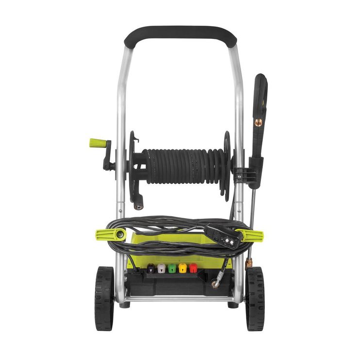 Sun Joe 2030 PSI 1.76 GPM 14.5 Amp Electric Pressure Washer with Pressure-Select Technology and Hose Reel