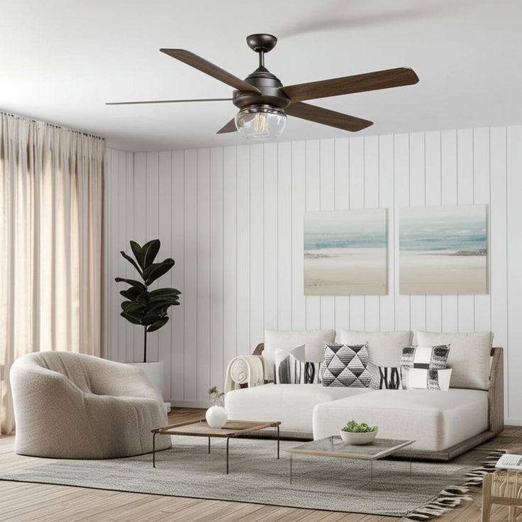 Home Decorators Collection Avonbrook 56-inch LED Bronze Ceiling Fan with Light Kit and Remote Control