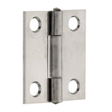 1-1/2 in. x 1-1/2 in. Stainless Steel Narrow Utility Hinge Non-Removable Pin (2-Pack) - Super Arbor