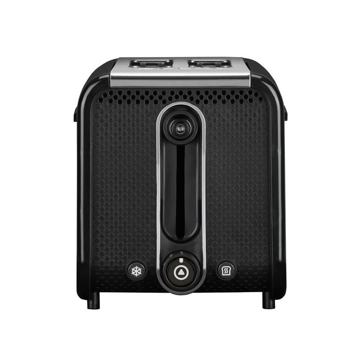 Studio 2-Slice White Toaster with Crumb Tray