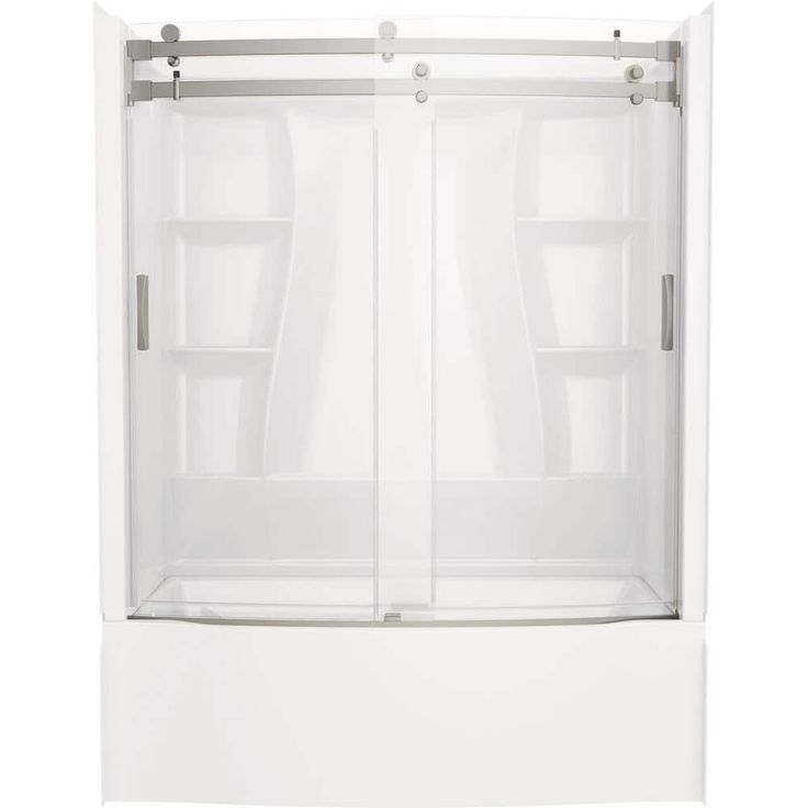Classic 500 Curve 32 in. x 60 in. x 60 in. Rectangular Tub/Shower Combo Unit in White
