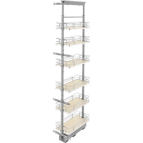 Rev-A-Shelf 10-in W x 74-in H 5-Tier Pull Out Metal Soft Close Baskets & Organizers