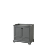 Deborah 47.25 in. W x 21.5 in. D Vanity Cabinet in White - Super Arbor
