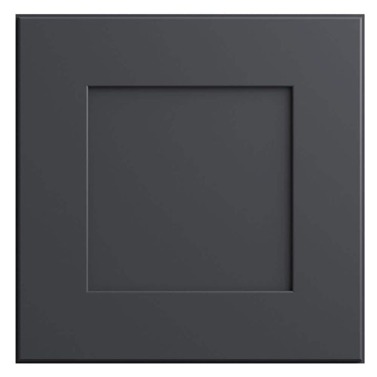 Home Decorators Collection Newport 12 in. W x 24 in. D x 34.5 in. H Assembled Plywood Base Kitchen Cabinet in Deep Onyx with 2ROT Soft Close LH