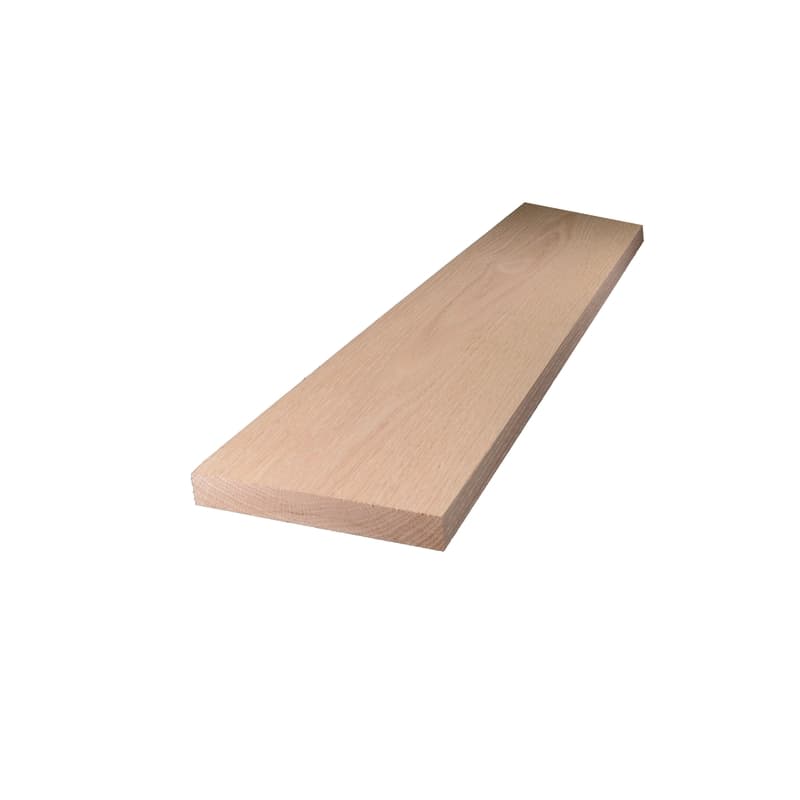 Alexandria Moulding 1 in. T x 6 in. W x 4 ft. L Oak Board