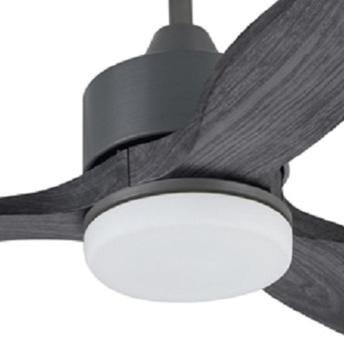 Harbor Breeze Fairwind 60-in Galvanized LED Indoor/Outdoor Ceiling Fan with Remote (3-Blade)