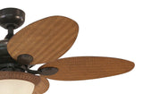 Harbor Breeze Tilghman 44-in Bronze LED Indoor/Outdoor Ceiling Fan with Light, 5 Blades