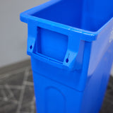 Blue Hawk 23-Gallon Blue Indoor/Outdoor Recycling Bin