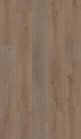 Shaw Brillance Plus Chateau Oak Brown 12-mil x 7-in W x 48-in L Waterproof Interlocking Luxury Vinyl Plank Flooring (23.64-sq ft/ Carton)
