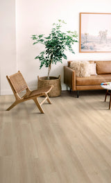 Shaw (Sample) Boundless 8 Soft Field Brown Wood Look 8-mil Waterproof Glue Down Luxury Vinyl Plank
