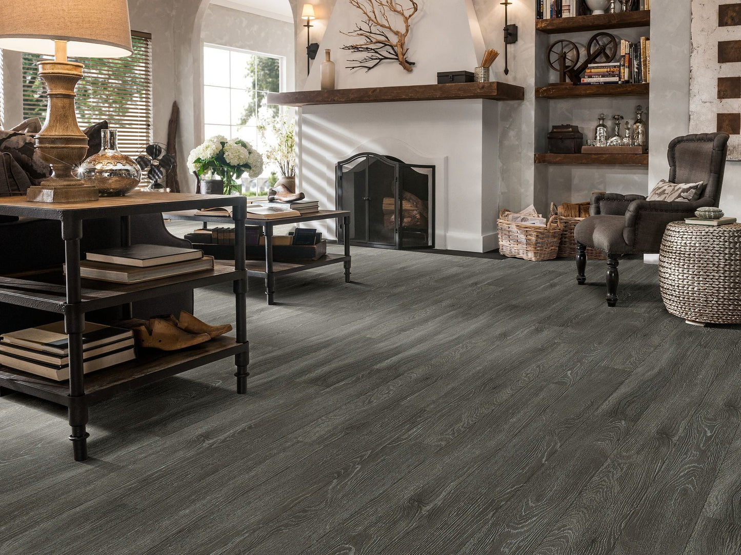 Shaw Downtown 8MIL Worth Avenue 6-in Wide x 2-mm Thick Water Resistant Luxury Vinyl Plank Flooring (53.63-sq ft)