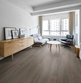 Shaw Boundless 8 Artistic Brown 8-mil x 7-in W x 48-in L Waterproof Glue Down Luxury Vinyl Plank Flooring (34.98-sq ft/ Carton)