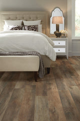 Shaw Reflection 12 Spotlight Oak Brown 12-mil x 7-in W x 48-in L Waterproof Glue Down Luxury Vinyl Plank Flooring (35-sq ft/ Carton)