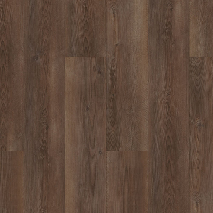 Shaw Tundra Plus Intricate Pine Brown 12-mil x 7-in W x 48-in L Waterproof Interlocking Luxury Vinyl Plank Flooring (18.91-sq ft/ Carton)