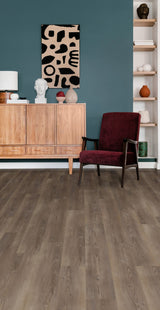 Shaw Tundra Plus Intricate Pine Brown 12-mil x 7-in W x 48-in L Waterproof Interlocking Luxury Vinyl Plank Flooring (18.91-sq ft/ Carton)